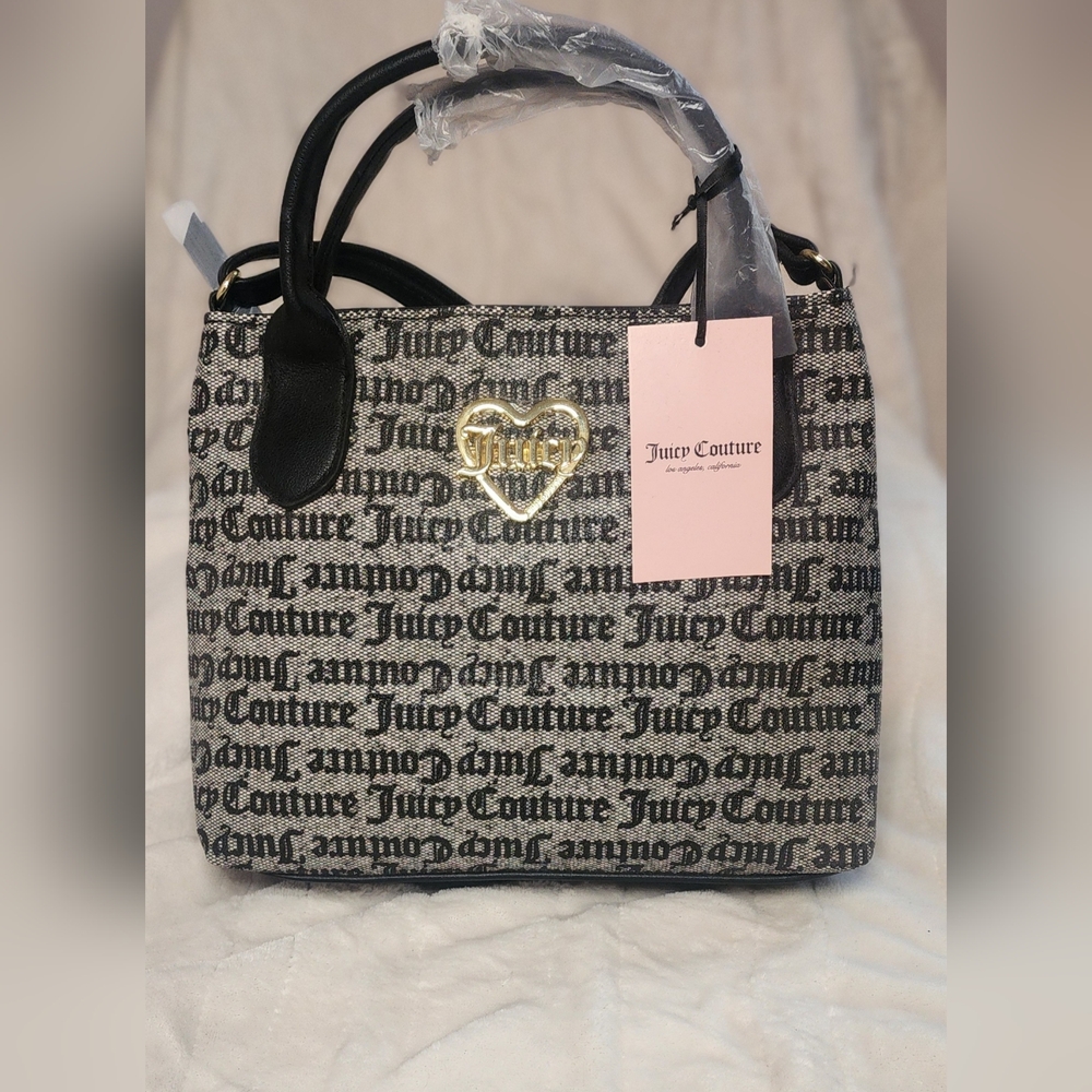 NWT Juicy Couture Tote ● Black and Grey●